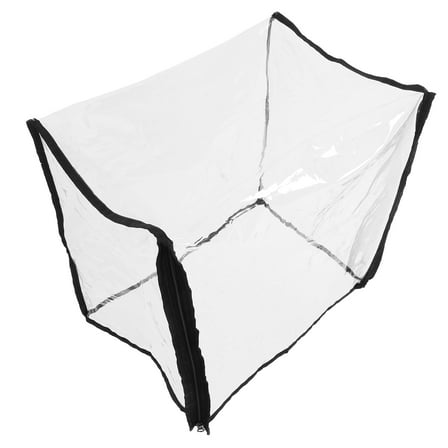 Pretyzoom Winter Garden Protection Mini Greenhouse Cover Black PP 1Pack for Foldable Compact Design