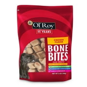 Ol' Roy Bone Bites Dog Treats, Chicken Flavor, 3 lb