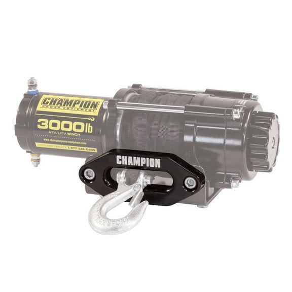 Champion Power Equipment 100374 Synthetic Rope Aluminum Hawse Fairlead for 5000-lb. or Less ATV/UTV Winches