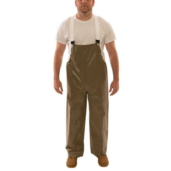 Tingley Flame-Resistant Rain Bib Overall, M, 29 in Inseam, Neoprene, Snap O12008