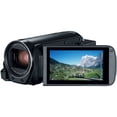 thumbnail image 3 of Canon VIXIA HF R80 Camcorder - Pro Filmmaker Kit - Includes Dual LED Lights - Headphones - Boom Mic and Pole - Sound Recorder with Memory Card Canon 1959C001-45, 3 of 9