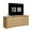 Wood, variant on CONCETTA 6-Drawer Double Dresser for Bedroom, Wide Chest of Drawers, Bedroom Storage Furniture,Black