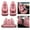 Pink, variant on Maidao Car Seat Covers Full Set for Suzuki for Celerio/Vitz/Cultus 2008-Present 5 Seats Compatible Airbag Waterproof Premium Leather Front and Back Seat Protectors with Headrest Beige