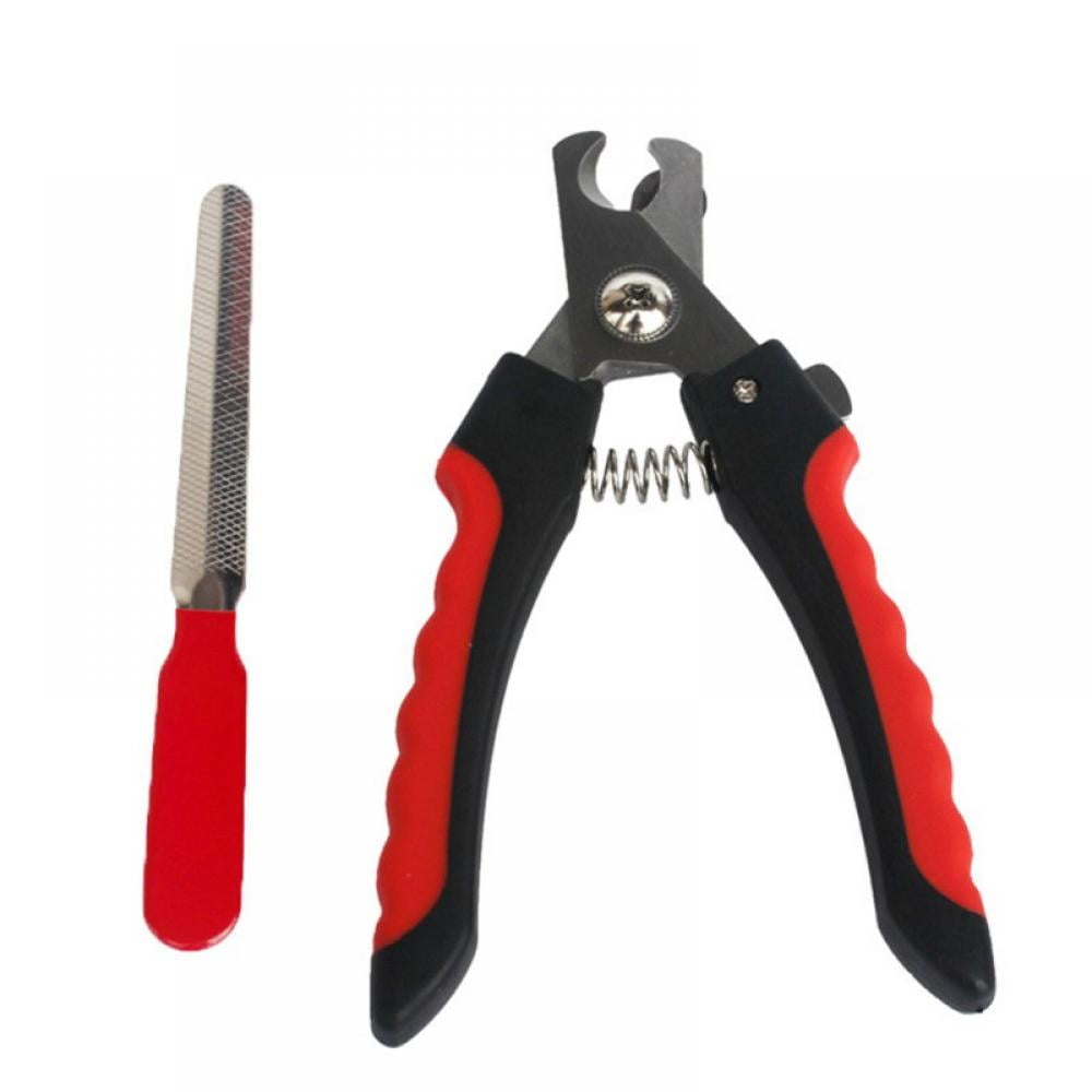 PRO Quality LARGE BIG DOG NAIL CLIPPER SAFETY GUARD&LOCK Scissor Claw Trimmer 