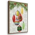 thumbnail image 3 of Arose Such a Clatter Collection B - Framed Gallery Wrapped Holiday Canvas - 25 x 37 - Rosewood Frame, 3 of 8