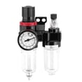thumbnail image 1 of Filtro de aire comprimido MACHAO AFC2000 con conector recto de 12 mm, 1 of 5