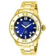thumbnail image 5 of Invicta Men's 20177 Grand Diver Blue Dial Yellow Gold Steel Bracelet Automatic Dive Watch, 5 of 6