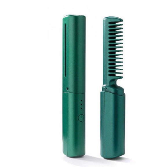 Verdlora Flat Iron Hair Straightener Mini Flat Iron Cordless Hair Straightener,Green