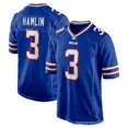 thumbnail image 1 of Bills BUFFALO BILLS Player Version Of Male Hamlin 3 17# 14# Olive Uniform-sebneei, 1 of 3