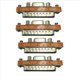 thumbnail image 1 of 4X Db9 Hembra A Db25 Macho Mini Adaptador de Cable de Puerto Serie Cambiador de Género, 1 of 6