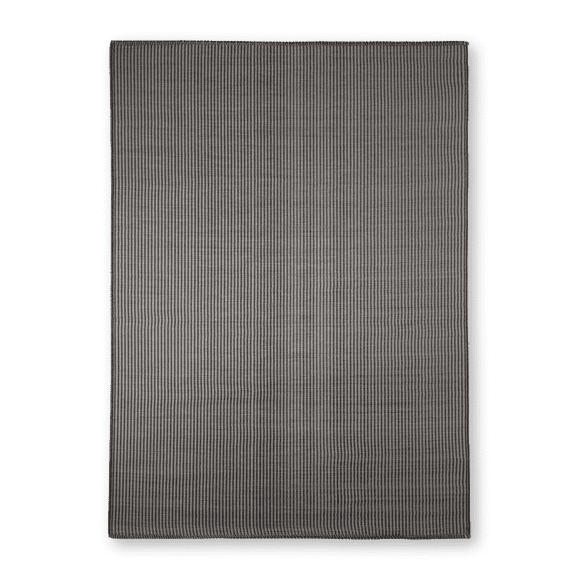 Bouclair Tapis d'Extérieur Noir Bicolore 5x7 96x120 Po (244x305 cm)