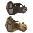thumbnail image 4 of Tactical Airsoft Half Face Metal Net Mesh Mask Paintball Guard Protective Gear Hunting Mask, 4 of 5