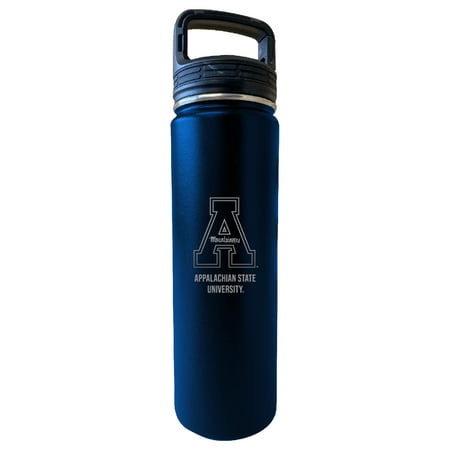 

Appalachian State 32 Oz Engraved Navy Insulated Double Wall Stainless Steel Water Bottle Tumbler