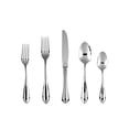 thumbnail image 1 of Fortessa Forge 18/10 Stainless Steel Flatware 20 Piece Place Setting, Service for 4, 1 of 10