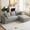 Light Gray, variant on Wiilayok 107" Cloud Sectional Couch with L-Shape Chaise,Modern Modular Sofa with Deep Seat, Comfy Boneless Upholstered Couches for Living Room Bedroom,Dark Gray