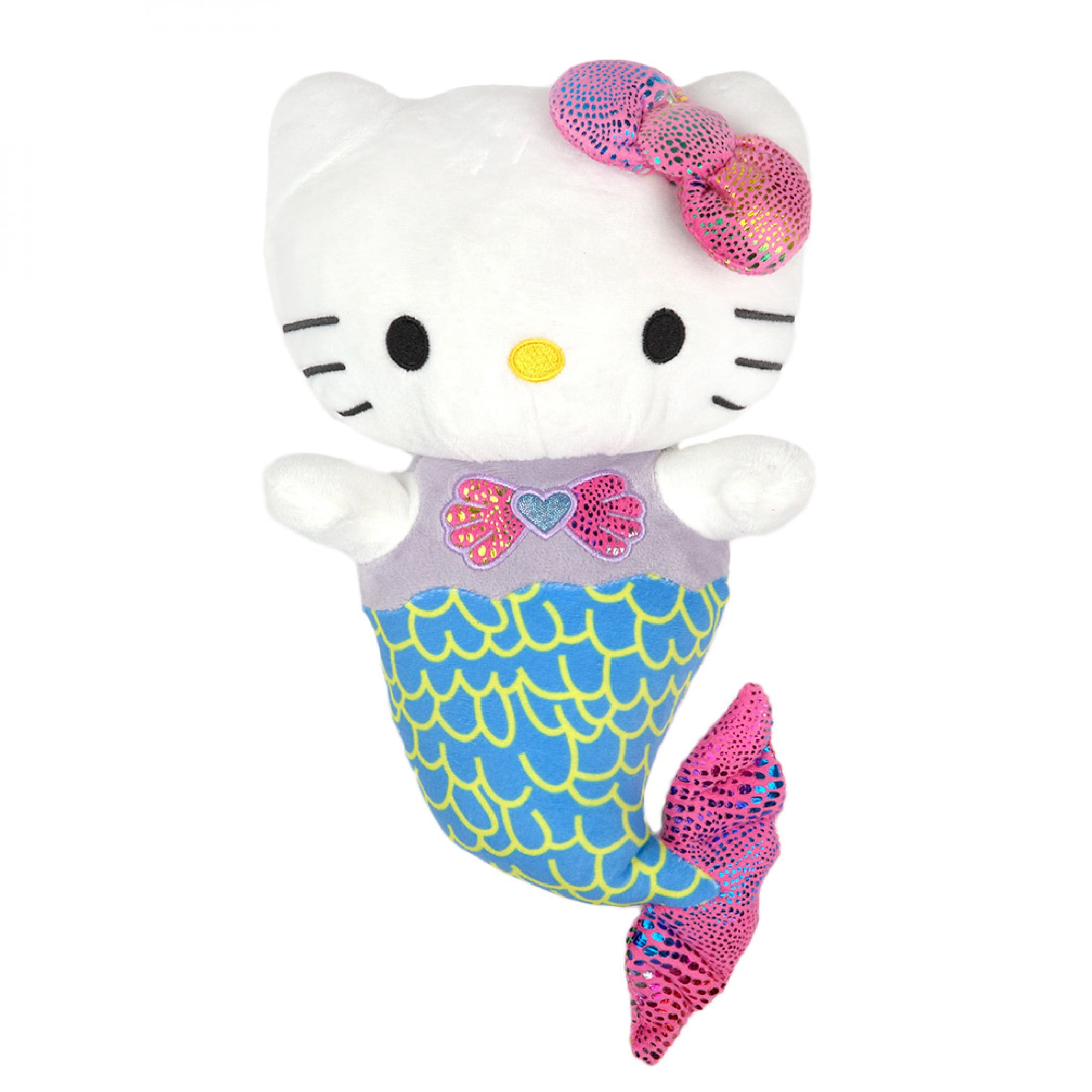 12" Sanrio Hello Kitty Mermaid  Plush Toy Doll Stuffed Animal 
