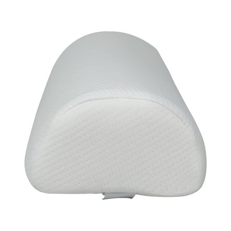 Half Moon Pillow - Half Cylinder Pillow Provides Best Support for Lumbar - Neck - Knee and Leg with Removable Poly-cotton Cover (Best Pillow For Sore Neck)