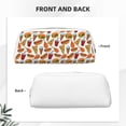 thumbnail image 5 of Uemuo Hot Dog Burger Printed Leather Pencil Case, Pencil Pouch, Portable Pencil Bag, Pen Case for& Office, 5 of 7