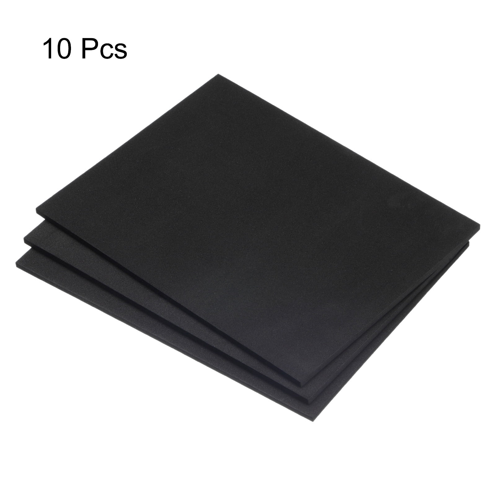 sourcing map Noir EVA Mousse Feuilles Rouleau 13 x 39 Pouce
