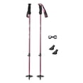 thumbnail image 2 of S SERENABLE Skiing Poles External Lock System Adjustable for Resort Outdoor Snowboarding Pink, 2 of 9