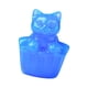 thumbnail image 5 of Estatua de gato de cristal de imitación, de mesa, colección moderna, linda escultura en miniatura Azul, 5 of 9