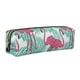 thumbnail image 1 of Disketp Flamingo Estuche de Lápices de Cuero con Cierre, Estuche Compacto para Papelería, Bolígrafos y Accesorios Pequeños, 1 of 7