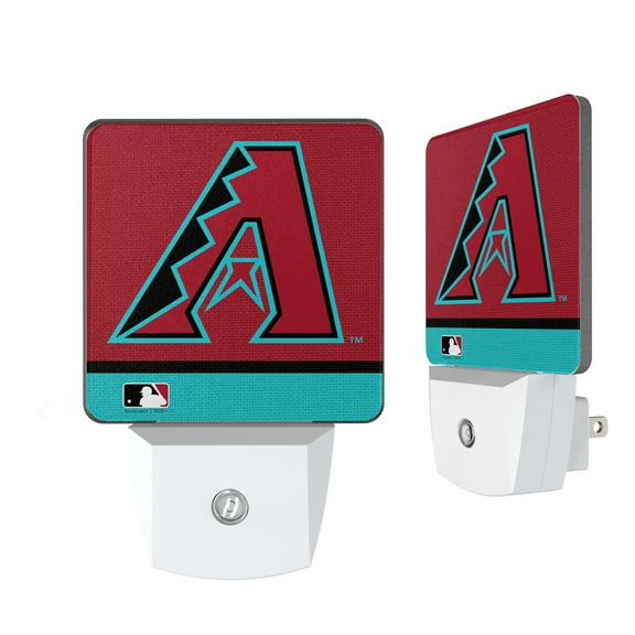 Arizona Diamondbacks Stripe Design Nightlight 2-Pack