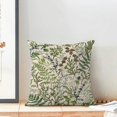 thumbnail image 3 of Fundas de almohada AEIOAE Spring, 50 x 50 cm, vintage, color verde salvia, juego de 2, 3 of 7