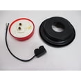 thumbnail image 3 of Red Incandescent 2.5" Round Truck Trailer Side Marker Clearance Light Kit, 3 of 4