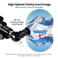 thumbnail image 4 of Tuword Telescope for Beginners,70mm Aperture 400mm AZ Mount Photography Tripod 17.9-47.6In, 4 of 19