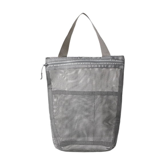 Polyester Mesh Travel Toiletry Bag Portable Large Capacity Storage Bag for Business Trips Daily Use