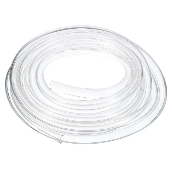 Tubing, 10mm ID x 12mm OD - 13 Feet Long Clear Vinyl Water Pipe, Lightweight Plastic Flexible