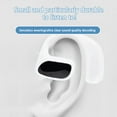 thumbnail image 5 of Bluetooth Earbuds, Hwkond Bluetooth 5.3 Earphones True Wireless Earphone With Mic Button Control Noise Reduction Earhooks Headset, White, Up to 60% Off, 5 of 7
