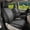 Full Set-Leatherette(Black with Gray), variant on coverdream Sienna Seat Covers Custom Fit 2021-2026 Toyota Sienna LE/XLE (8-Passenger),2nd Row Bench w/Removable Middle Seat Waterproof Leatherette(Full Set,Black&Gray)