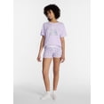 thumbnail image 2 of No Boundaries Sleepwear Oversized Graphic Cotton Tee, Women’s and Women’s Plus XXS-3X, 2 of 5