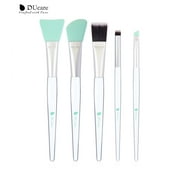 DUcare Face Mask Brush 5PCS Silicone Face Mask Brush Applicator for Applying Facial Mask, Eye Mask or DIY Makeup Tool