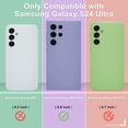 thumbnail image 2 of for Samsung Galaxy S24 Case, Silicone Phone Case with 1 Screen Protector, Soft Anti-Scratch Microfiber Lining, Full Body Shockproof Slim Cover Support Wireless Charging, Navy Blue, 2 of 16