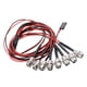 thumbnail image 1 of de Iluminación LED para Coche RC - 8 Piezas de Luces Delanteras, 1 of 7