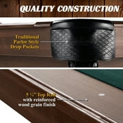 Barrington Billiards Winstead 87” Pool Table with Accessories Included, Green