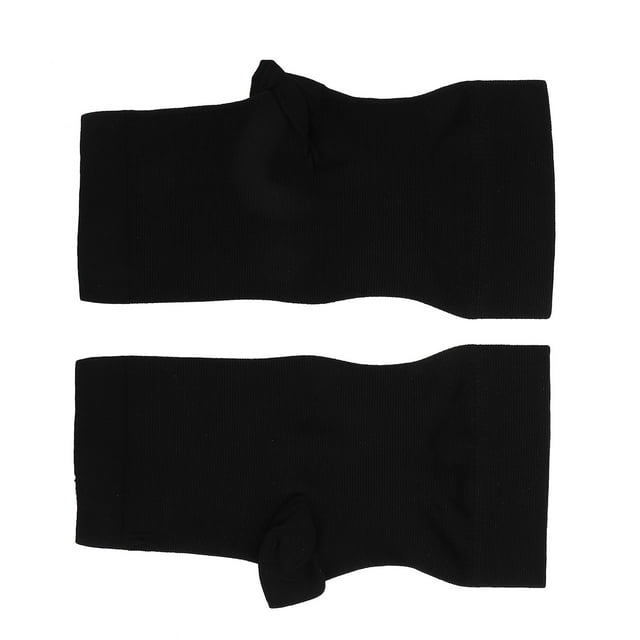 Compression Foot Sleeves, Arch Support Black Plantar Fasciitis Socks 2pcs Heel Pain Relief Ankle Support for Plantar Fasciitis Relief XL