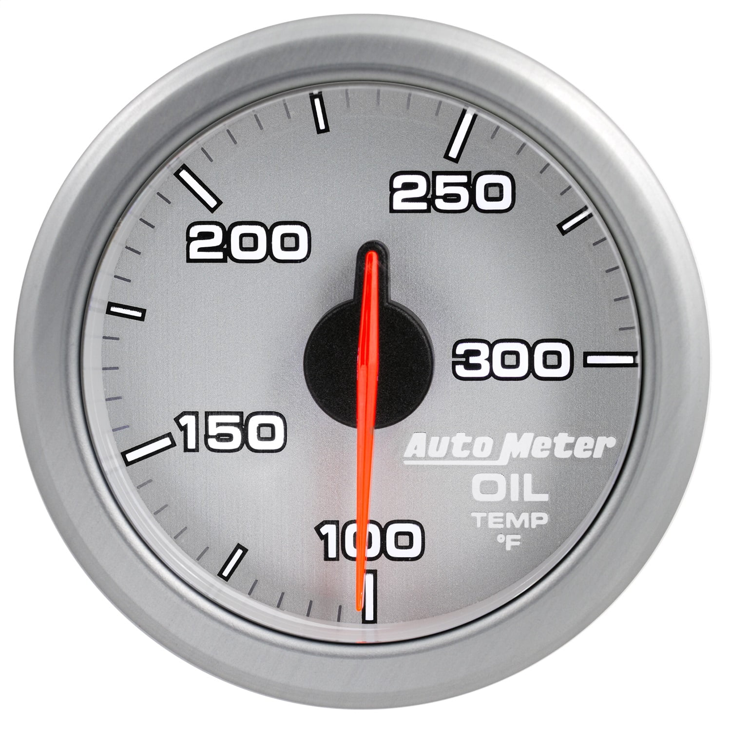 AutoMeter 9140UL AirDrive Oil Temperature Gauge; 21/16 in.; Silver