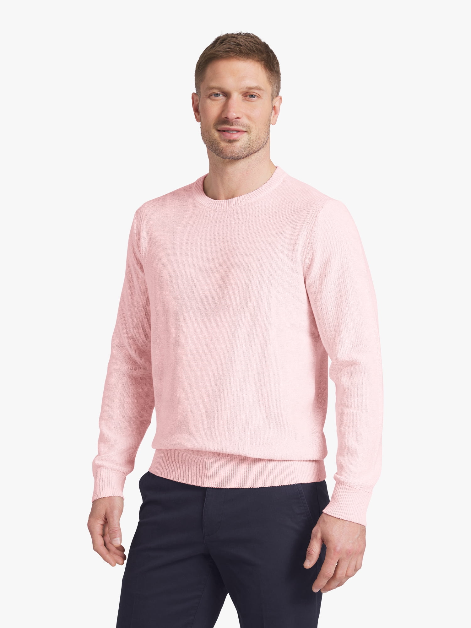 Chaps Men's & Big Men's Long Sleeve Crewneck Sweater, Sizes S-3XL
