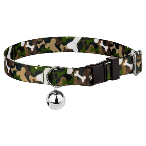 Country Brook Petz® Woodland Bone Camo Cat Collar
