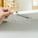 thumbnail image 4 of Organizador de almacenamiento en el estante de tazas bajo la estantería – Portavasos metálicos de pared de 12 ganchos para armarios de cocina, negro/blanco, percha para recipientes de 10,24 pulgadas, 4 of 6