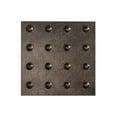 thumbnail image 1 of FASÄDE Easy Installation Dome Smoked Pewter Wall Panel Sample (12" X 12" Sample), 1 of 1
