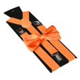 thumbnail image 1 of Men Suspender Adjustable Sturdy Construction Elastic Fiber Anti-fade Unisex Solid Suspender For Wedding, 1 of 4