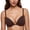 Coffee, variant on Women Wireless Bra Front-Closure Smooth Cup Push-Up Design Stable Support Comfortable Daily Wear Beige 34 (M)