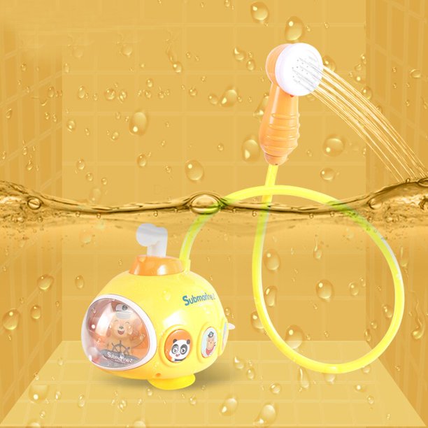 Juguetes de baño submarinos eléctricos para niños, chorro de agua, bañera de bebé, juguete de ducha, ventosa de baño, juego de aguaEN zhangyuxiang unisex