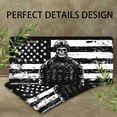 thumbnail image 4 of Skeleton Soldier Front License Plate, Metal License Plate, Funny Standard Plates Personalized Novelty Decorative For Men/Women/Boys/Girls Car 6×12 Inch, 4 of 7