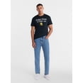 thumbnail image 2 of Humor Men's and Big Men's Smiley Face Graphic Cotton Tee with Short Sleeves, Sizes S-3XL, 2 of 5
